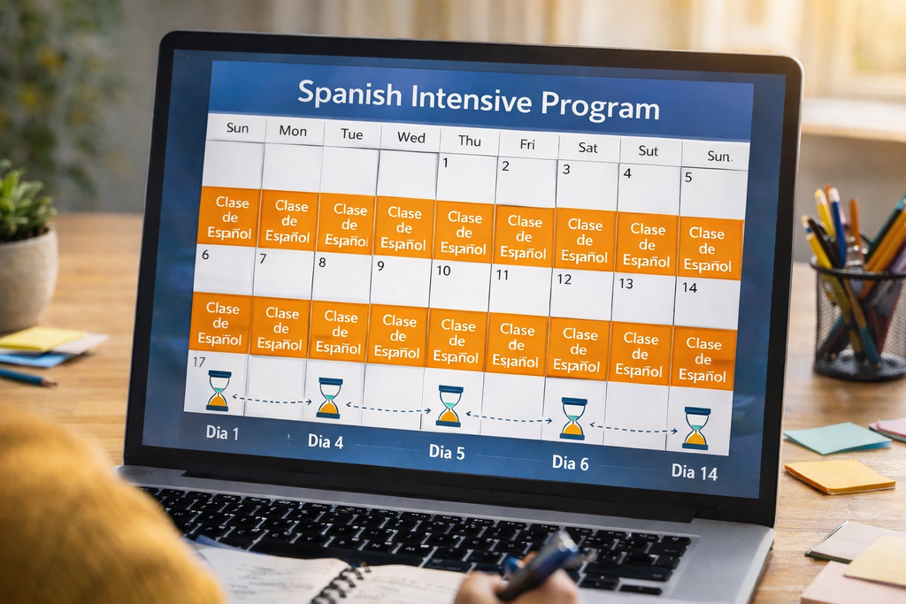 Spanish Intensive Program: 5 Flexible Live Hours